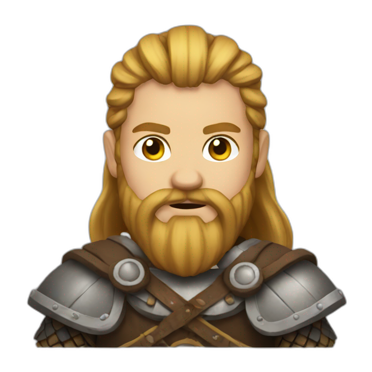 Viking bjorn | AI Emoji Generator