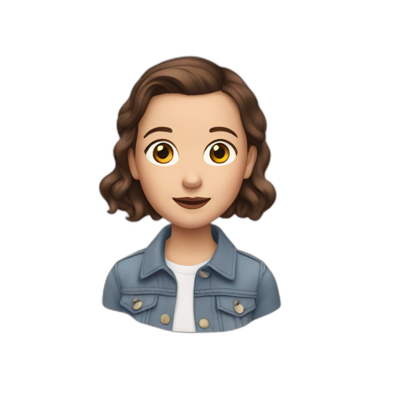 Millie Bobby brown | AI Emoji Generator