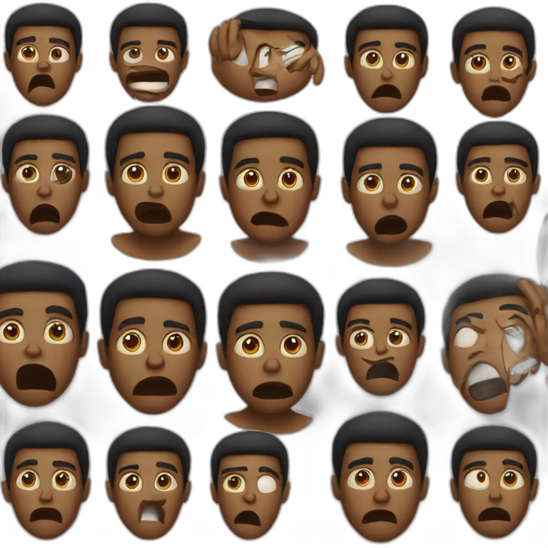 shocked guy | AI Emoji Generator