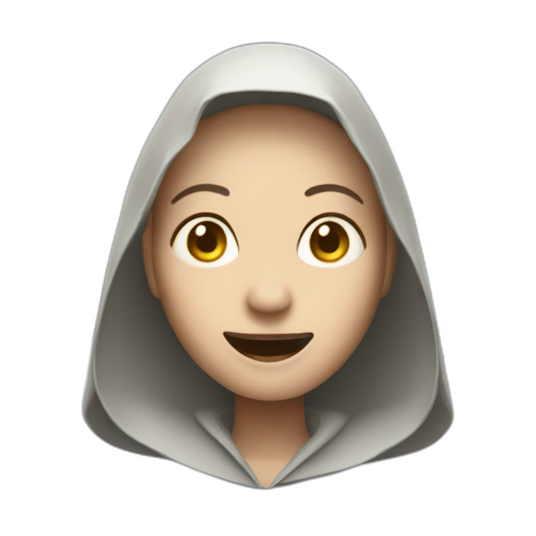 Nun-conjuring | AI Emoji Generator