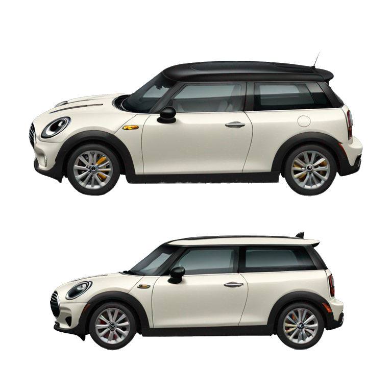 Grey mini cooper | AI Emoji Generator