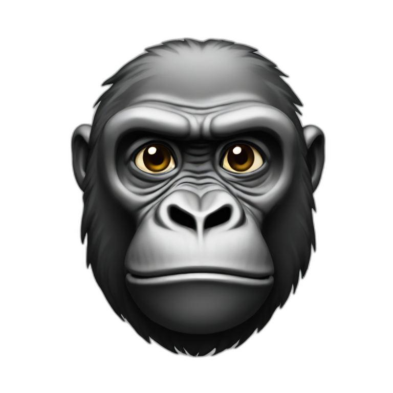 harambe-single-tear | AI Emoji Generator