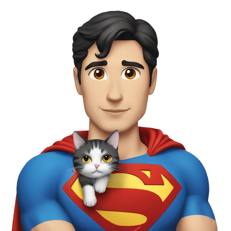 Superman Cat Ai Emoji Generator