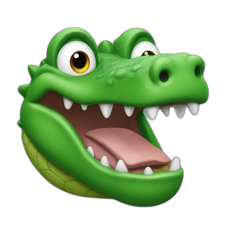 Monty gator | AI Emoji Generator