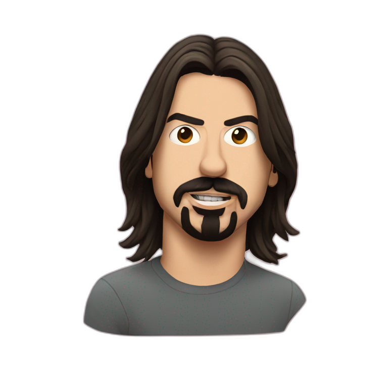 Dave Grohl | AI Emoji Generator