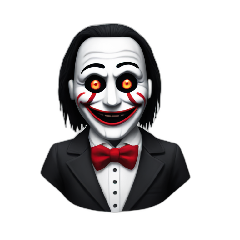 billy mask saw movie | AI Emoji Generator