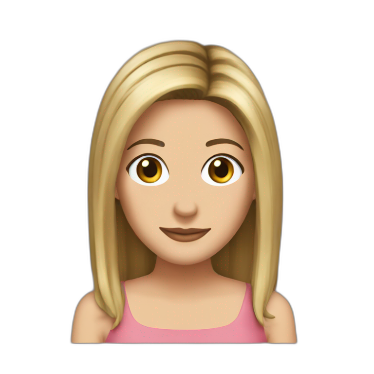 Rachel green | AI Emoji Generator