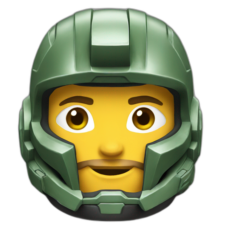 Halo Spartan, anime edition | AI Emoji Generator