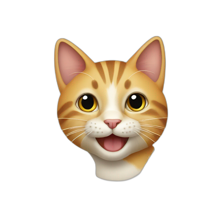 cat with thumbs up | AI Emoji Generator