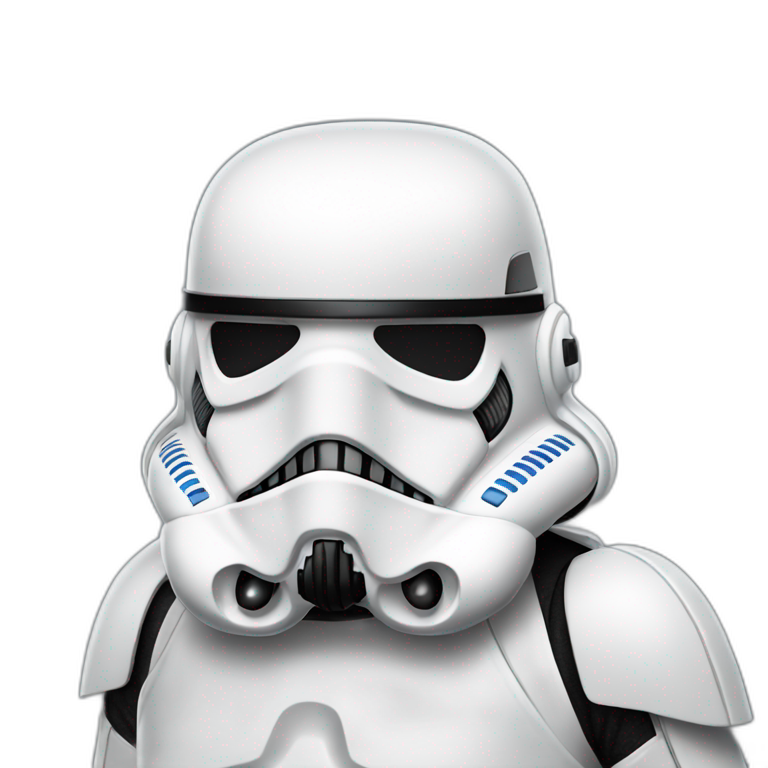 purple stormtrooper helmet | AI Emoji Generator