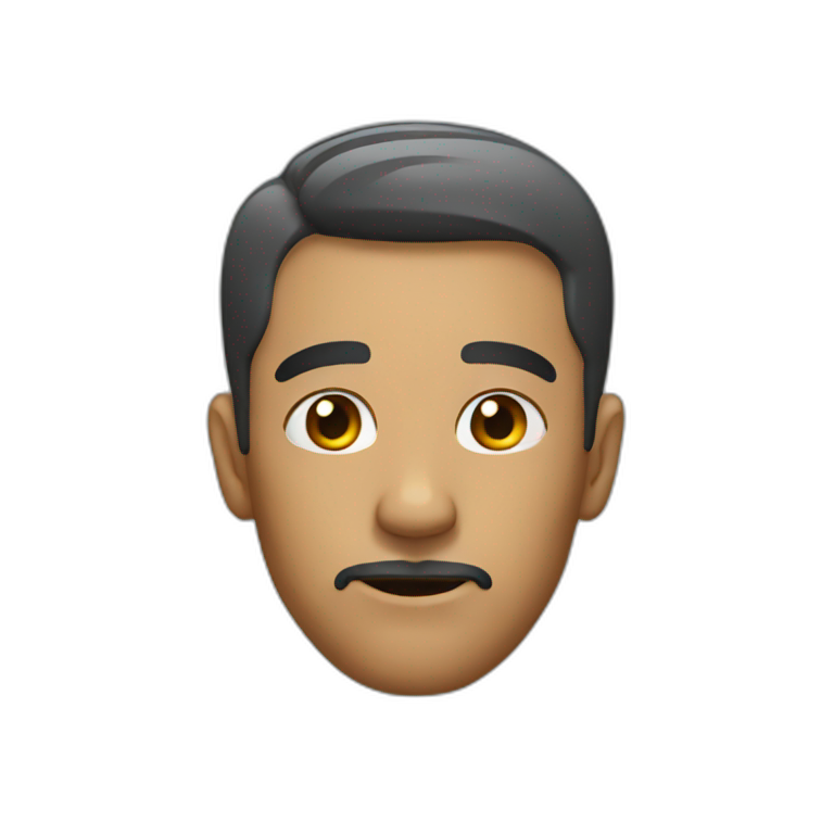 side eye, giving dirty look | AI Emoji Generator