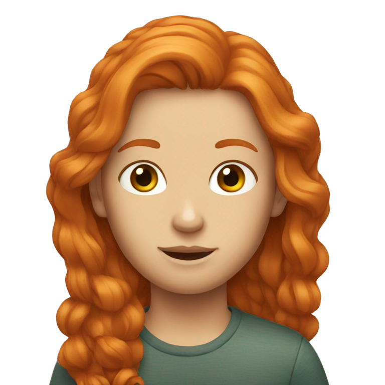 boy with ginger hair in memoji style | AI Emoji Generator