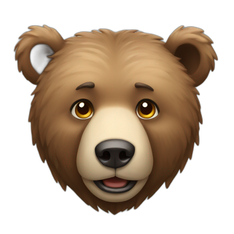 bear smoking | AI Emoji Generator