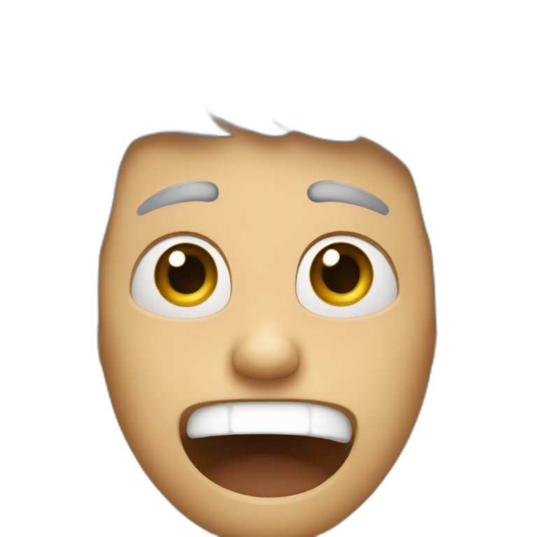 Shocked black guy | AI Emoji Generator