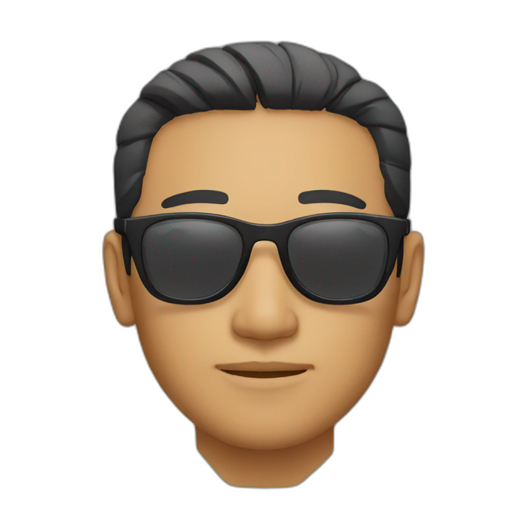 Man In Sunglasses Ai Emoji Generator