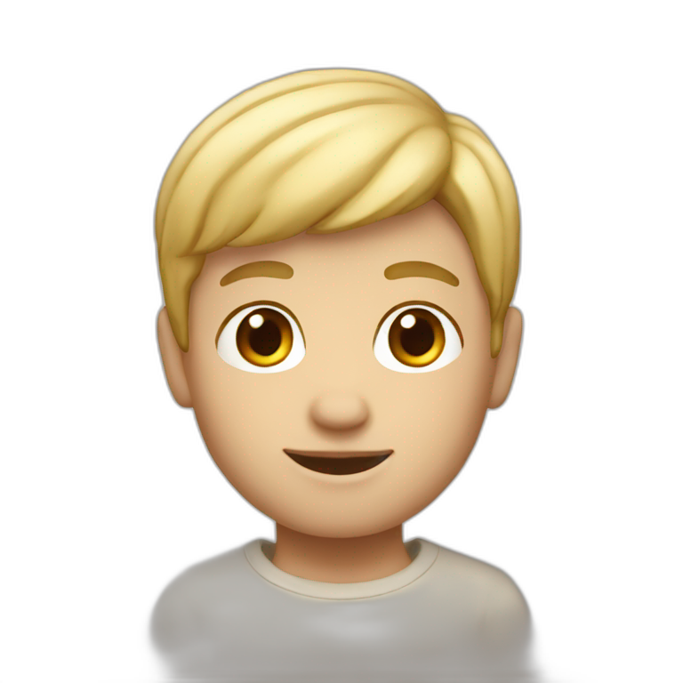 boy with ginger hair in memoji style | AI Emoji Generator