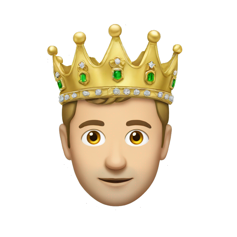 vladimir zelensky in the crown | AI Emoji Generator