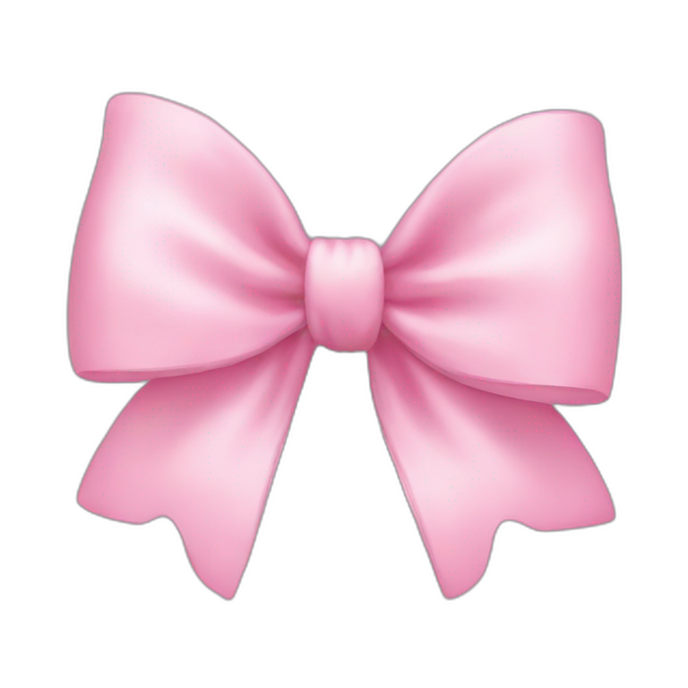Pink ribbon bow. AI Generated 26694759 PNG
