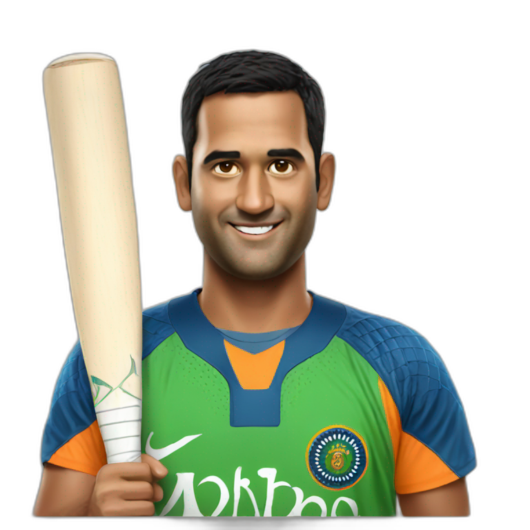 Dhoni AI Emoji Generator