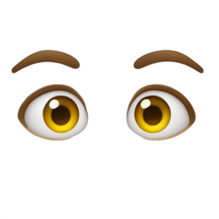 judgy eyes | AI Emoji Generator