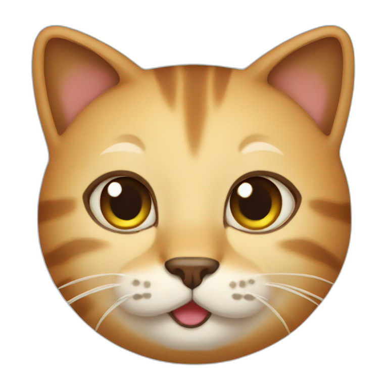 Grey Cat, Brazilian short hair cat, making bread | AI Emoji Generator