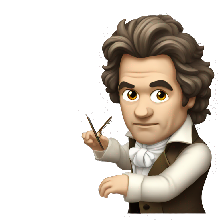 Beethoven | AI Emoji Generator