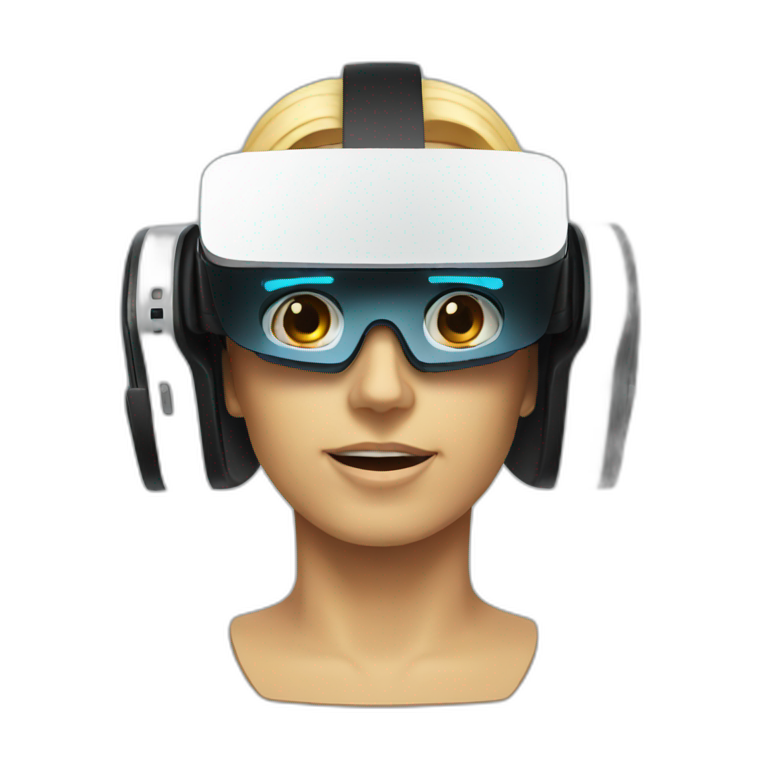 apple vision VR headset | AI Emoji Generator