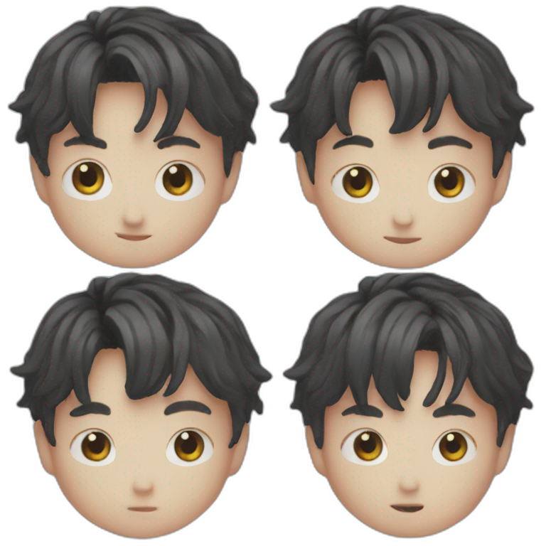 jungkook | AI Emoji Generator