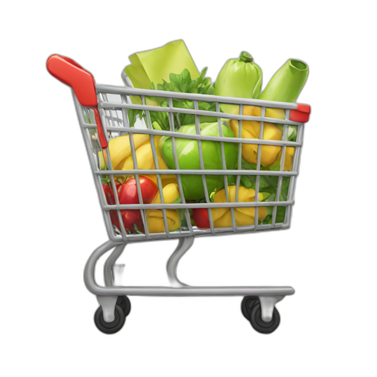 Shopping cart | AI Emoji Generator