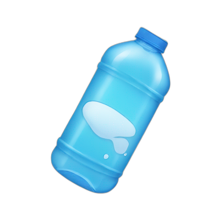 plastic bottle soup | AI Emoji Generator