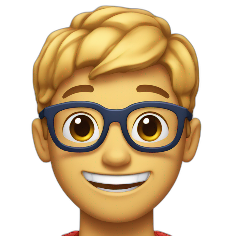 Smiling falco | AI Emoji Generator