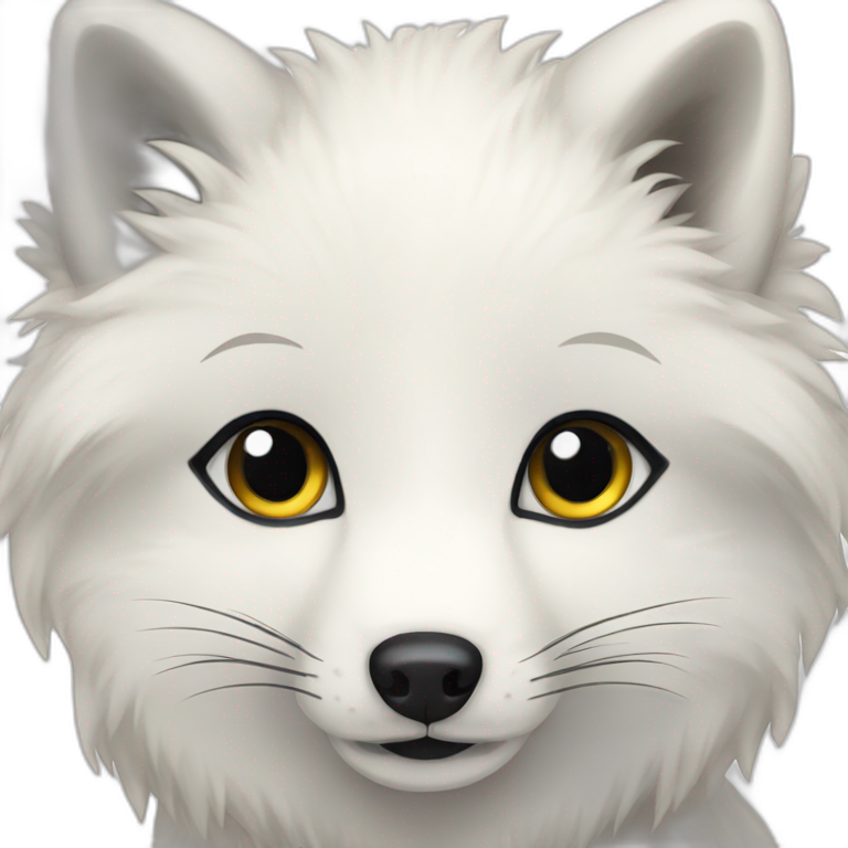 Arctic fox | AI Emoji Generator