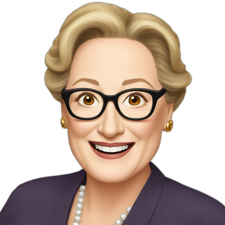 miranda priestly meryl streep ios | AI Emoji Generator