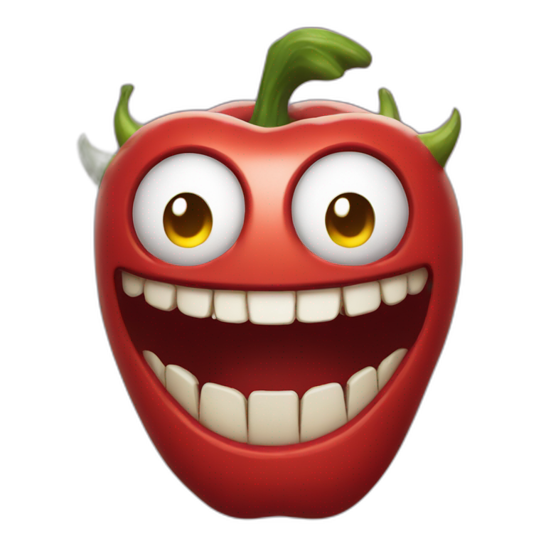 Happy smile orange fruit | AI Emoji Generator