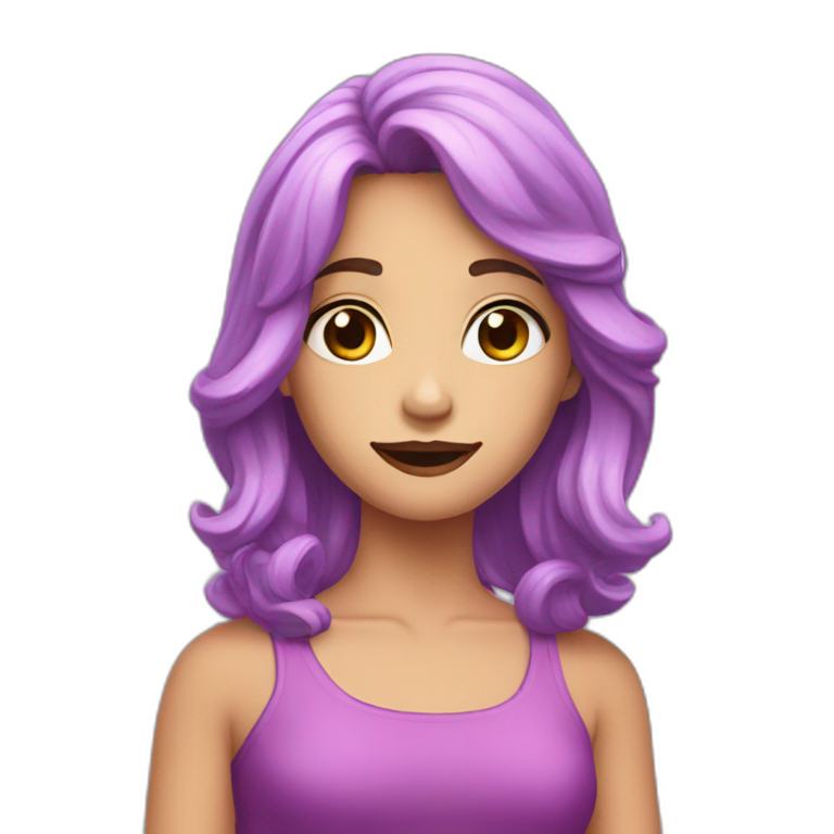 Daphne scoubydoo | AI Emoji Generator