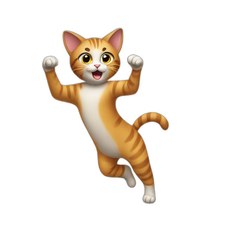 cat dancing | AI Emoji Generator