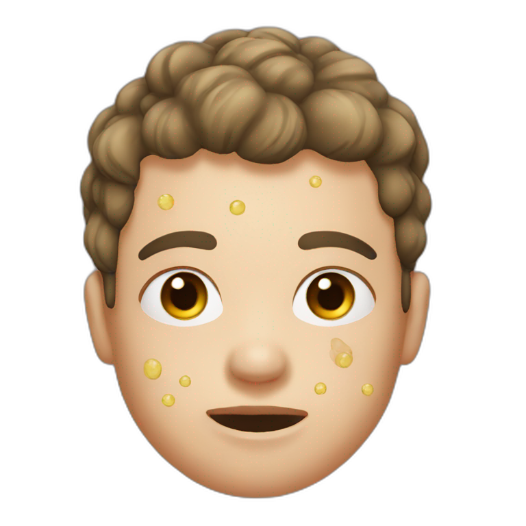 Acne pimples | AI Emoji Generator