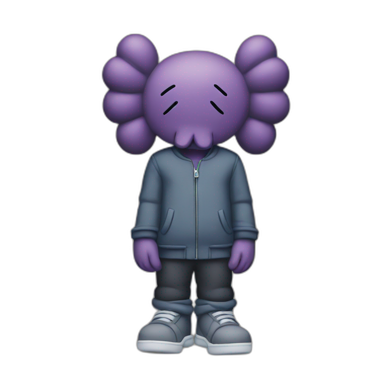 Kaws x eyes | AI Emoji Generator