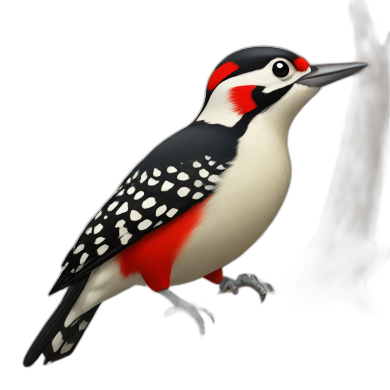 woody woodpecker winking | AI Emoji Generator