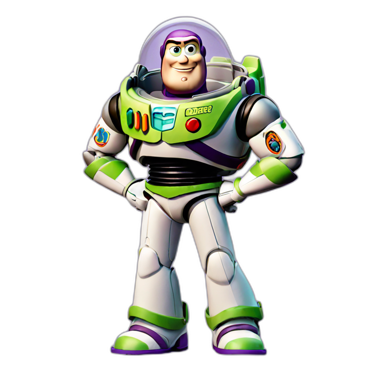 Buzz lightyear eating tacos | AI Emoji Generator