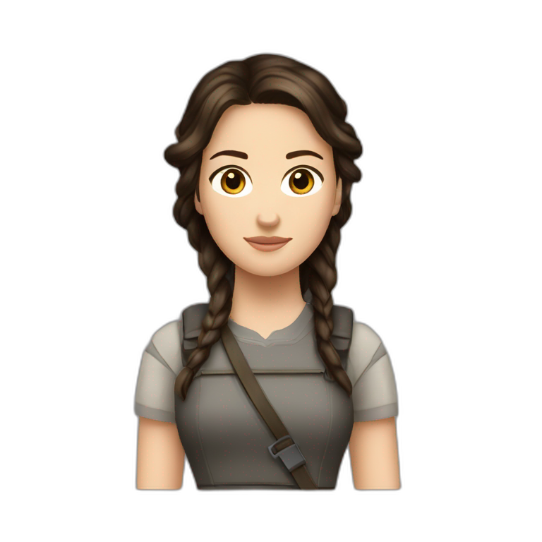 Katniss Everdeen | AI Emoji Generator