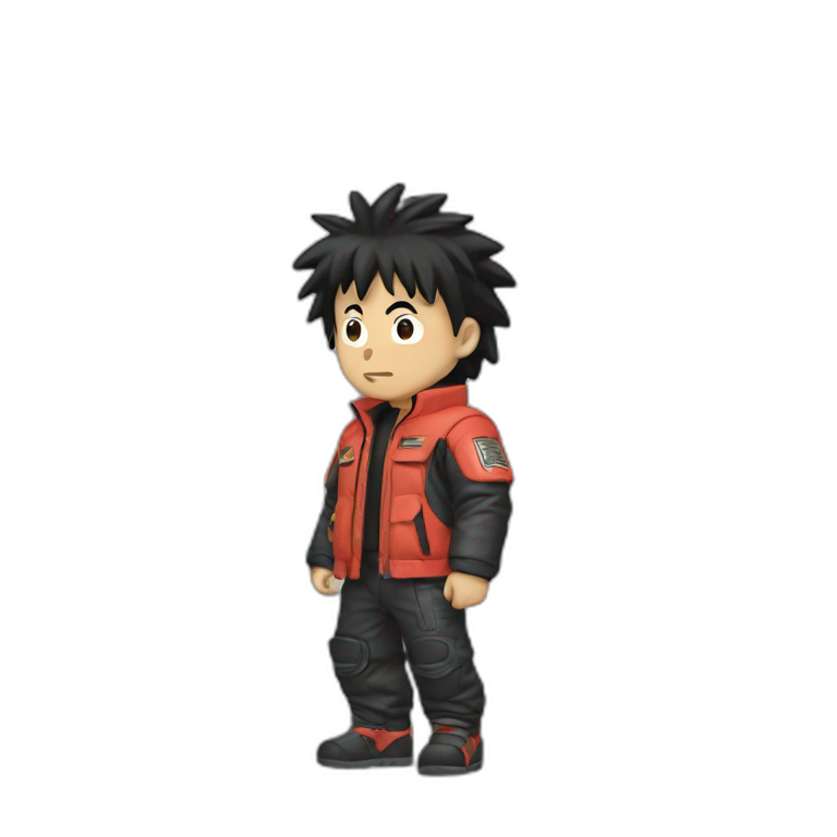 Akira eating pills | AI Emoji Generator