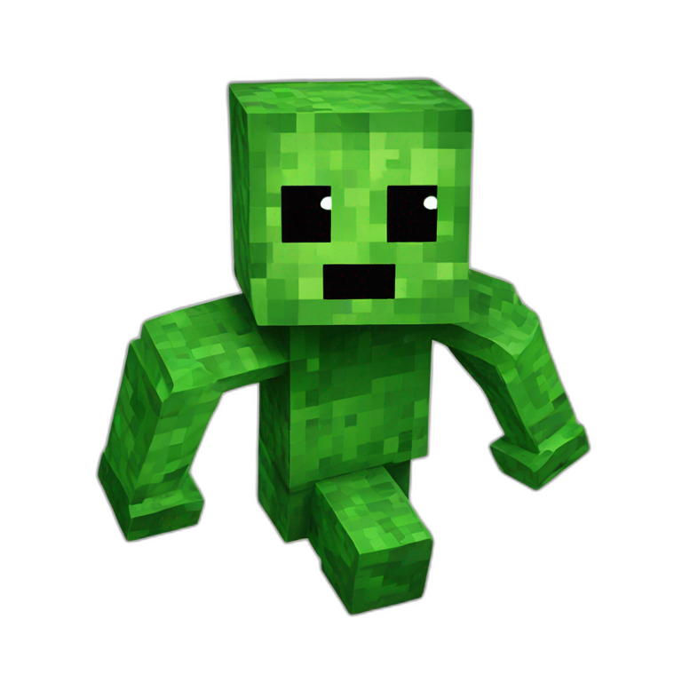 A Minecraft Creeper Ai Emoji Generator 6185