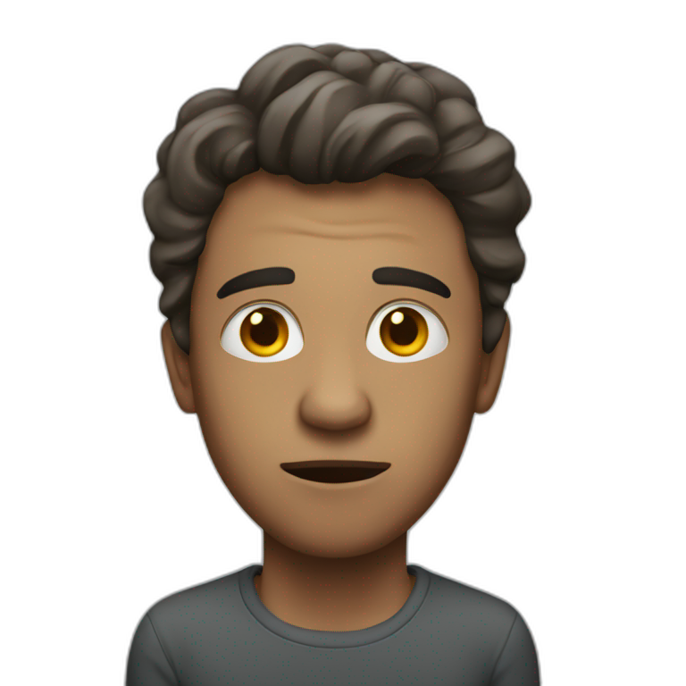 Hiroshi Uchiyamada shoked | AI Emoji Generator