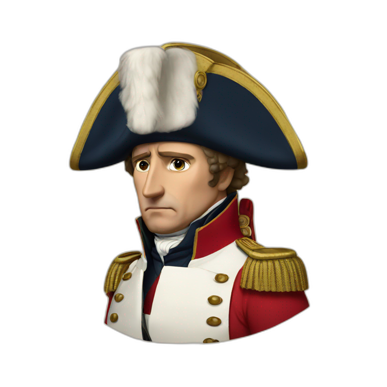 Napoleon sad | AI Emoji Generator