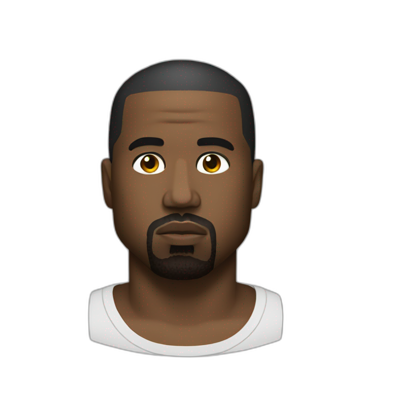 Kanye west | AI Emoji Generator