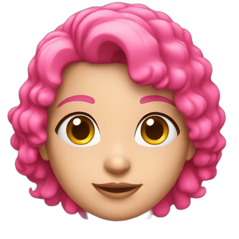 The Pink Swann | AI Emoji Generator