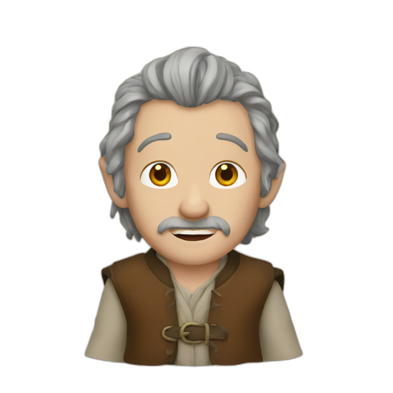 bilbo the hobbit | AI Emoji Generator