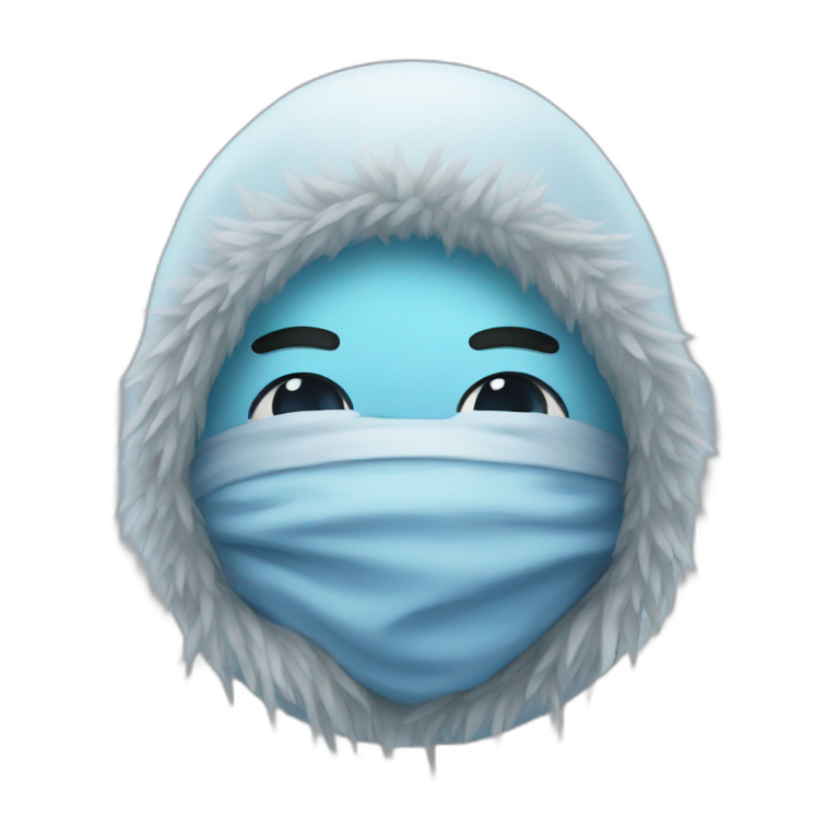 Freezing cold | AI Emoji Generator