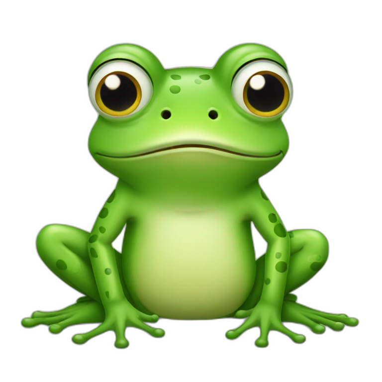 happy frog | AI Emoji Generator